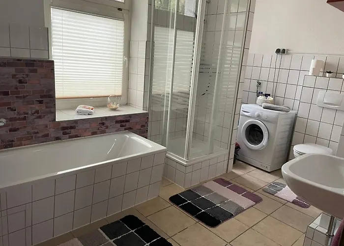 Wohnen In Loriots Wasserstadt Mit Kamin Und Magentatv Daire